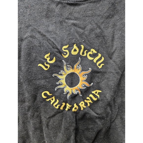 Hollister California Le‎ Soleil Graphic Crop Top Womens Size S - Picture 2 of 4